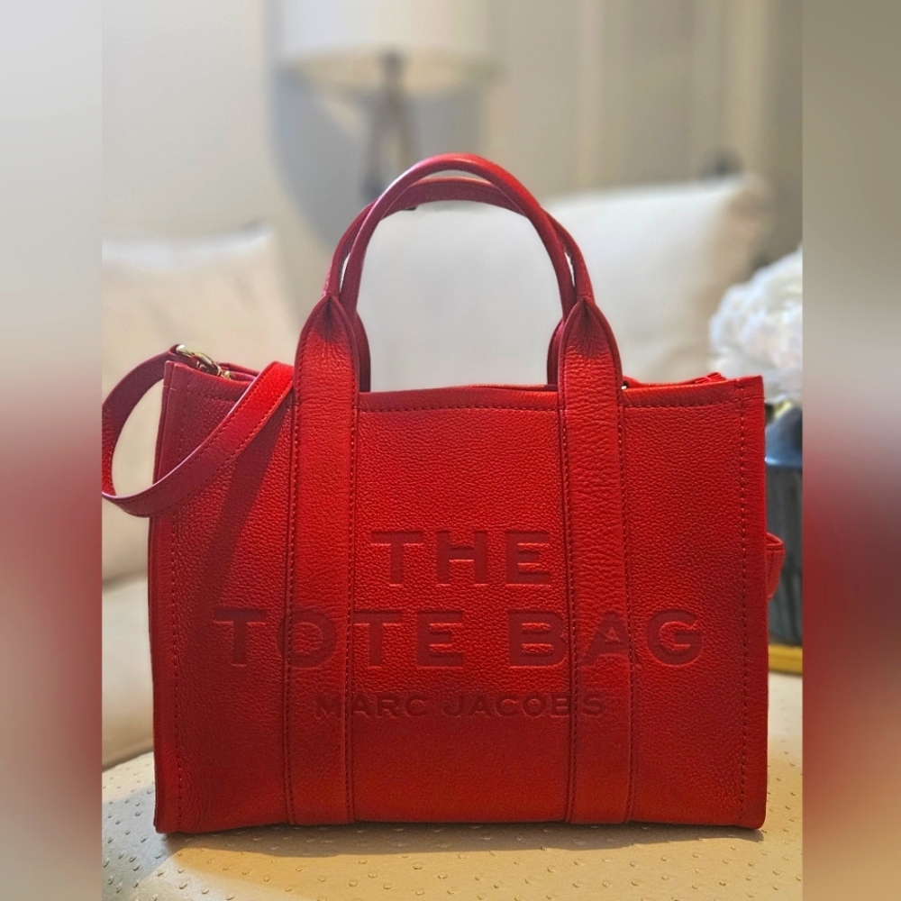 The LeatherMedium Tote Bag